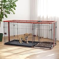 Amazon.co.jp: PETTOM ペットサークル 犬用ケージ 犬ゲージ ペット